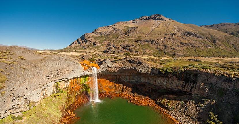 Salto del Agrio, una de las cascadas más bonitas de Argentina