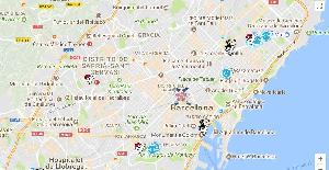 Coordenadas de los nidos Pokemon Go en Barcelona