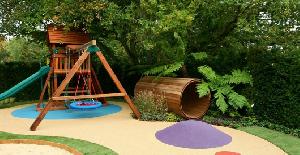 Cómo montar un parque para los niños en el jardín